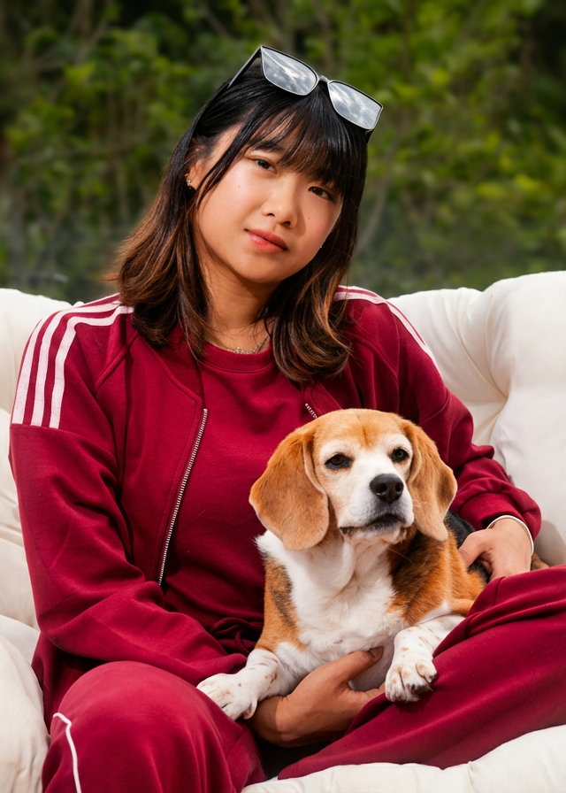 OSCY 3 Piece Comfort Set - Red Wine